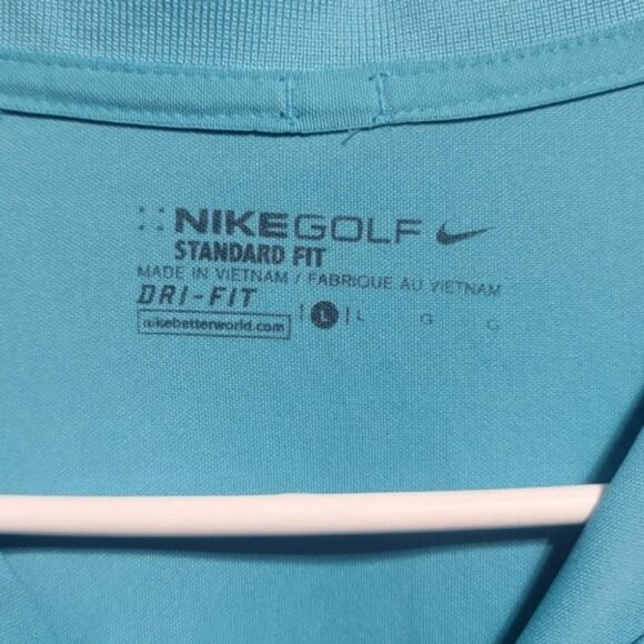 Men's Nike Golf Standard Fit‎ Polo SZ L #146 - Picture 2 of 3